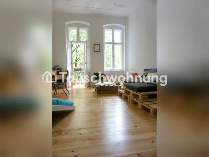 Tauschwohnung: Berlin sucht Leipzig - Altbau 2,5 Zi. Balkon Helmholtzplatz — photo 1